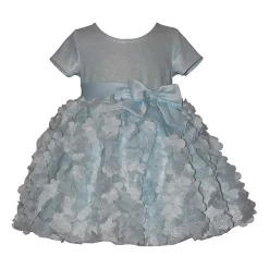 Bonnie Jean Toddler Girls Short Sleeve Fitted A-Line Dress