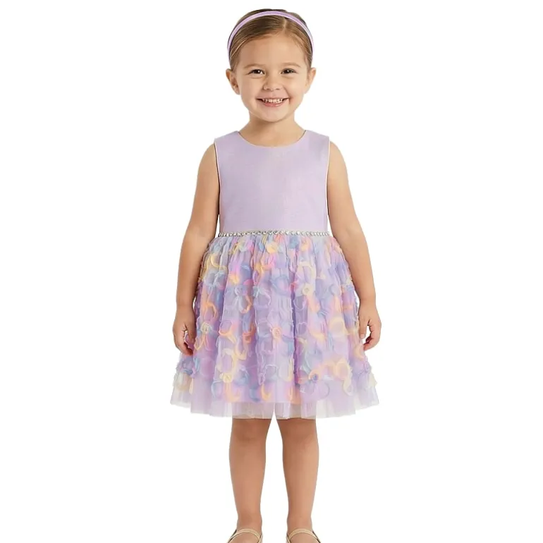 Bonnie Jean Toddler Girls Sleeveless A-Line Dress