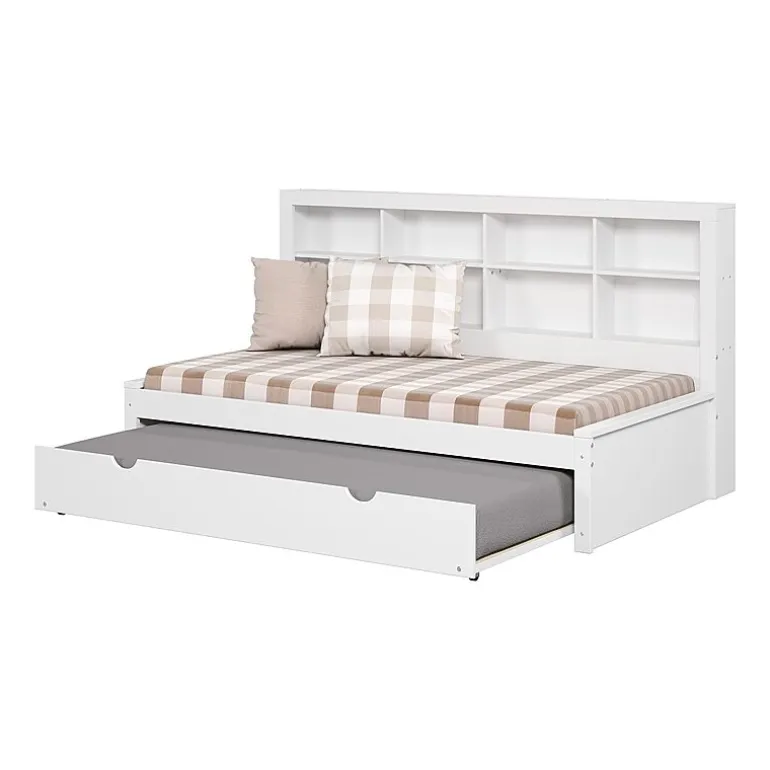 Bookcase Twin Daybed with Twin Trundle