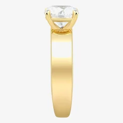 Bridal Addiction (H-I / Si1-Si2) Womens 2 CT. T.W. Lab Grown White Diamond 14K Gold Round Solitaire Engagement Ring