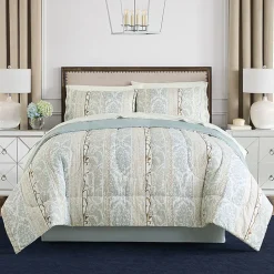 Broadhaven Arleigh 8-pc. Reversible Complete Bedding Set with Sheets