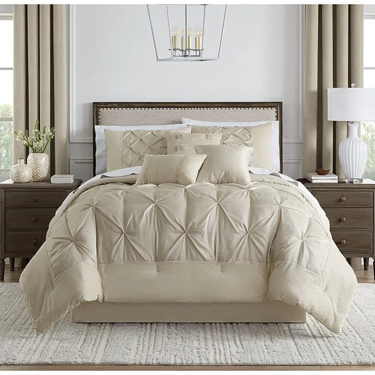 Broadhaven Cressida 7-pc. Embellished Embroidered Comforter Set