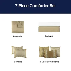 Broadhaven Edgemore 7-pc. Embellished Comforter Set