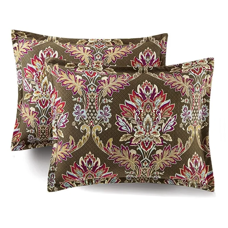 Broadhaven Lilith 8-pc. Damask + Scroll Complete Bedding Set with Sheets
