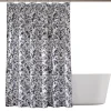 Brooklyn Loom Ava Floral Shower Curtain