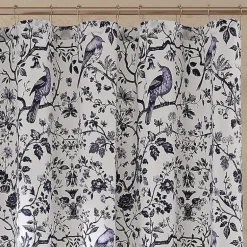Brooklyn Loom Ava Floral Shower Curtain