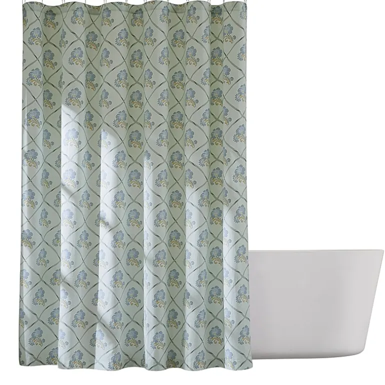 Brooklyn Loom Olivia Floral Shower Curtain