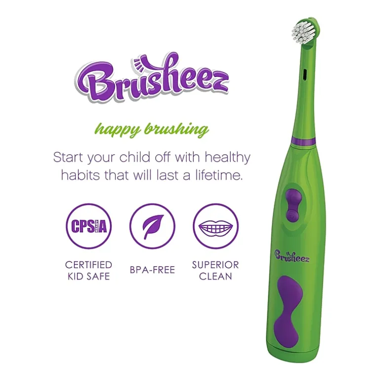 Brusheez Children's Electronic Toothbrush Set – Snappy the Croc