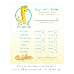 Brusheez Children's Electronic Toothbrush Set – Jovie the Giraffe