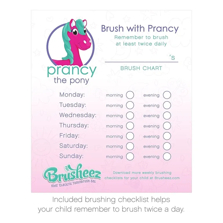 Brusheez Children's Electronic Toothbrush Set – Prancy the Pony
