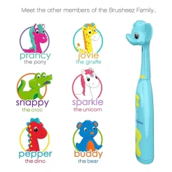 Brusheez Kid's Electric Toothbrush Set - Ollie the Elephant
