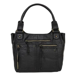 Bueno of California Double Handle Shoulder Bag
