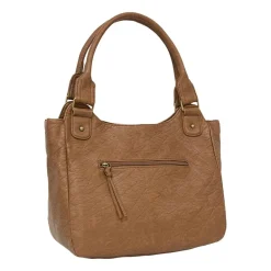Bueno of California Double Handle Shoulder Bag