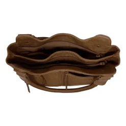 Bueno of California Double Handle Shoulder Bag