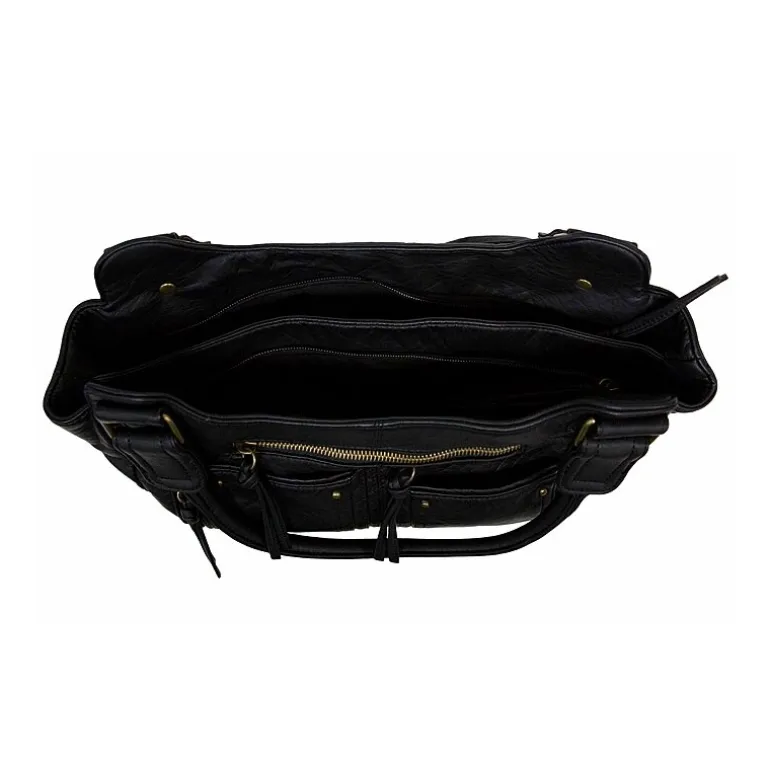 Bueno of California Double Handle Shoulder Bag