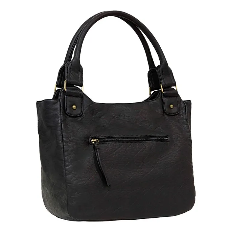 Bueno of California Double Handle Shoulder Bag