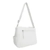 Bueno of California Double Zip Medium Crossbody With Woven Pockets Crossbody Bag