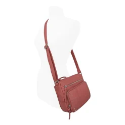 Bueno of California Grainy Washed Mini Crossbody Bag