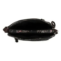 Bueno of California Medium Double Zip Crossbody Bag