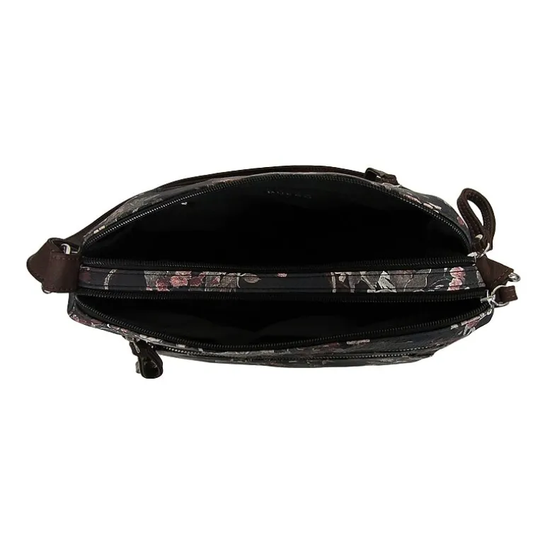 Bueno of California Medium Double Zip Crossbody Bag