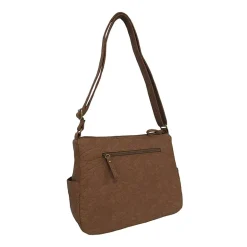 Bueno of California Medium Double Zip Crossbody Bag