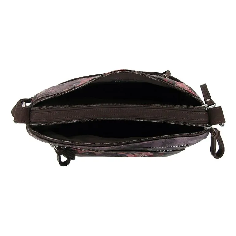 Bueno of California Medium Double Zip Crossbody Bag