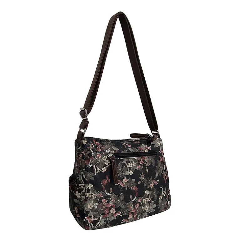 Bueno of California Medium Double Zip Crossbody Bag