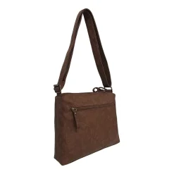 Bueno of California North South Zip Washed Crossbody Bag
