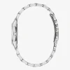 Bulova Classic Womens Diamond Accent Silver Tone Stainless Steel Bracelet Watch 96p250