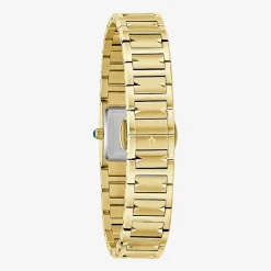 Bulova Harmony Lp Womens Gold Tone Stainless Steel Bracelet Watch 98r301