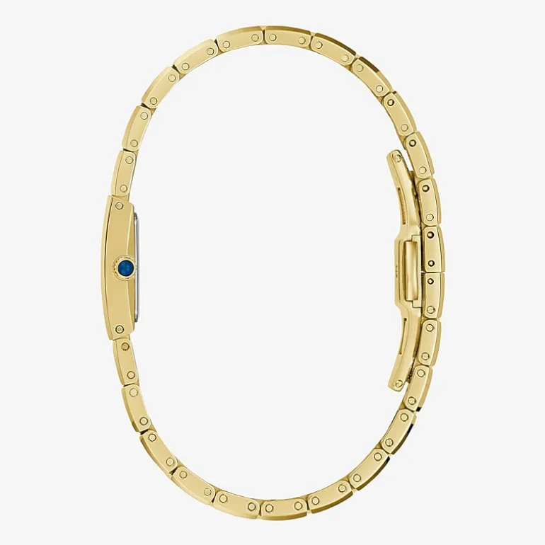 Bulova Harmony Lp Womens Gold Tone Stainless Steel Bracelet Watch 98r301