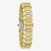 Bulova Harmony Lp Womens Gold Tone Stainless Steel Bracelet Watch 97l200