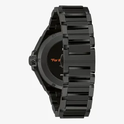 Bulova Marc Anthony Precisionist X Mens Diamond Accent Black Stainless Steel Bracelet Watch 98d183