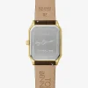 Bulova Mens Brown Leather Strap Watch 97b235