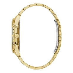 Bulova Mens Gold Tone Stainless Steel Bracelet Watch 97d121