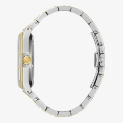 Bulova Prestige Mens Automatic Two Tone Stainless Steel Bracelet Watch 98a339