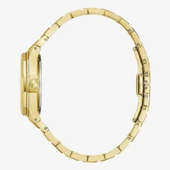 Bulova Prestige Womens Gold Tone Stainless Steel Bracelet Watch 97m119