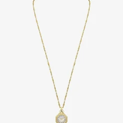 Bulova Rubaiyat Womens Gold Tone Stainless Steel Pocket Watch 97l182