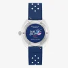 Bulova Snorkel Mens Blue Strap Watch 98b474