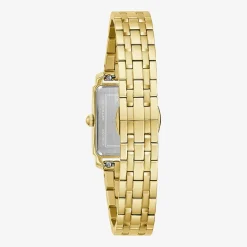 Bulova Sutton Womens Gold Tone Stainless Steel Bracelet Watch 97l177