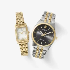 Bulova Sutton Womens Gold Tone Stainless Steel Bracelet Watch 97l177