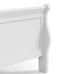 Burkhart Wood Sleigh Bed