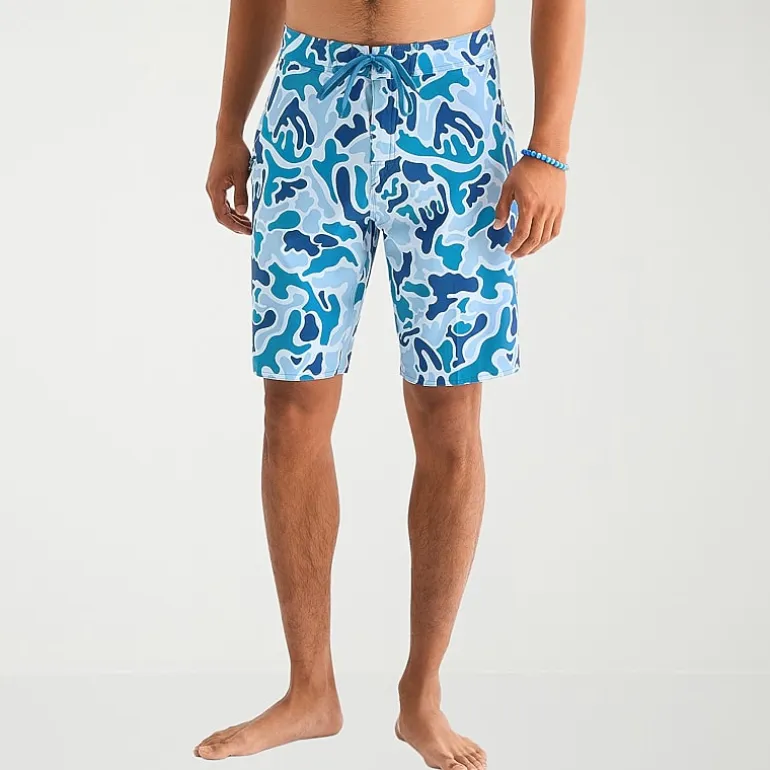 Burnside Mens 9 1/2" Camouflage Board Shorts