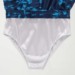 Burnside Mens Drawstring Waist 6" Swim Trunks