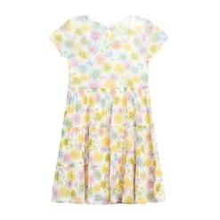 by&by girl Little Girls Cap Floral 2-pc. Dress Set