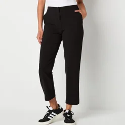 by&by Womens Juniors Slim Mid Rise Ankle Pant