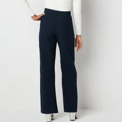 by&by Womens Juniors Wide Leg High Rise Trouser