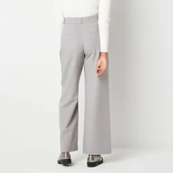 by&by Womens Juniors Wide Leg High Rise Trouser
