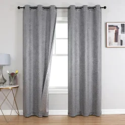 Callisto Grommet Top Blackout Set of 2 Curtain Panel
