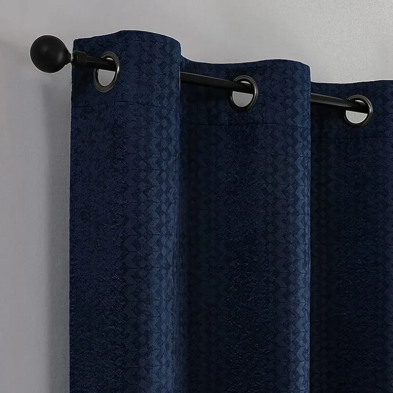 Callisto Grommet Top Blackout Set of 2 Curtain Panel